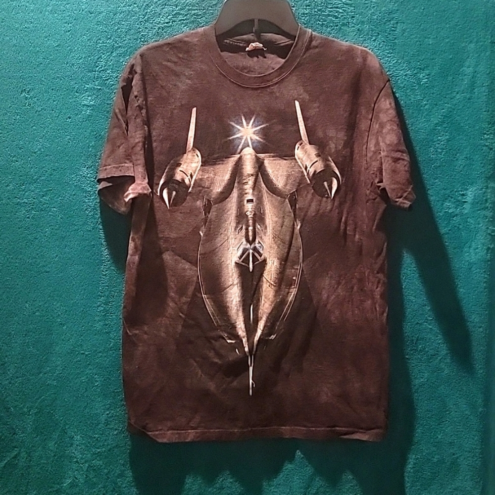(J12) Star Wars Graphic tie dye t-shirt Sz M
